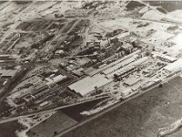 1967-68 Aerial view of Knleith No5 Paper Machine being built    This item has been provided for private study purposes (such as school projects, family and local history research) and any published reproduction (print or electronic) may infringe copyright law. It is the responsibility of the user of any material to obtain clearance from the copyright holder. : CHH, History